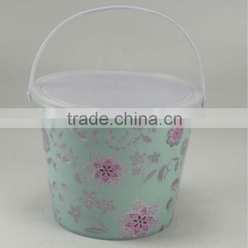 full color printing plastic storage box with lid and cover