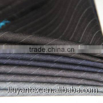Super Wool Mode Trw Twill Stripe Italy Worsted Quality Men Suiting Soft Textile Fabric With Customized English Selvedge photo-3