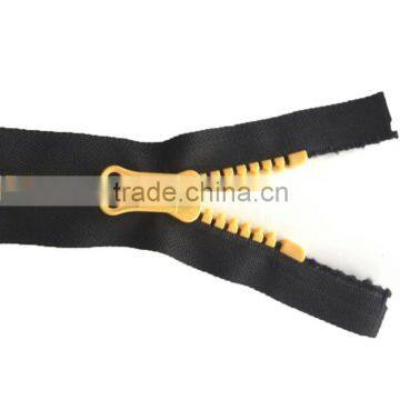 #5 Open end plastic zippers for bags