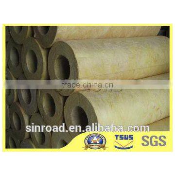 CE & ASTM Certificated Water Insulated Fireproof Rockwool Pipe / Tube InsulationProducts Made in China photo-2
