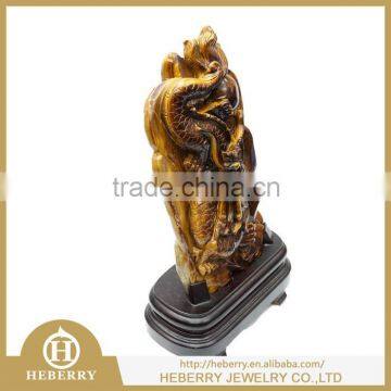 new style dragon skull carving/figurine with high quality all by handmade