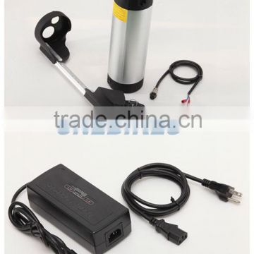 Water bottle Battery 36V 9Ah with BMS and charger for e-bike