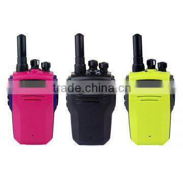New Back/Rose Red/Fruit-green QUANSHENG TG-K100 UHF 400-480MHz Jacklight Scan DTMF Two Antenna two way radio