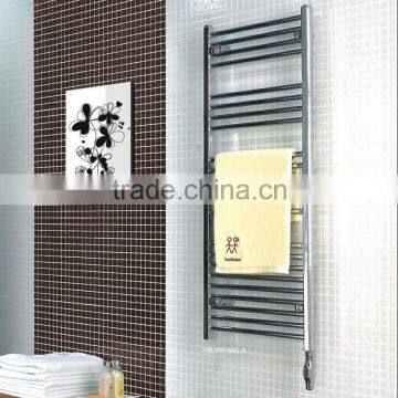 HB-R8104C-A electric element heated steel ladder towel racks/towel warmer/thermostat towe rails/towel radiator