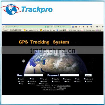 professional gps tracking vehile server software platform with mobile app