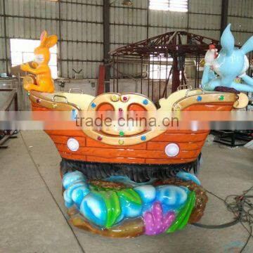 New Arrival Outdoor Coin Operated Ride on Boat for Family Amusement Game Machine Rides Kiddie Rides for Sale photo-2
