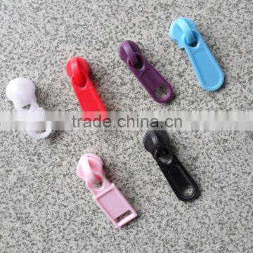 5# colorful Plastic Zipper Slider for garments or bags