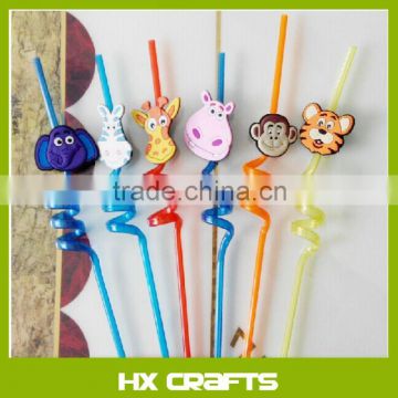 2016 new cute drinking straw charms cover,straw 2D/D decoration charms