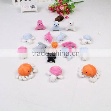 Cute sea animals soft little stuffled sea animals plush toy small for kids baby