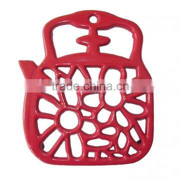 Teapot Shape Cast Iron Trivets