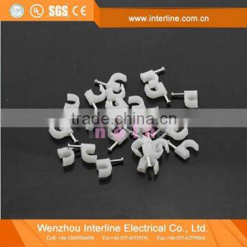 High Quality Plastic Nail Electric Wire Cable Clips photo-5