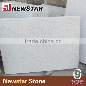 Newstar White Quartz tiles,Quartz floor tiles