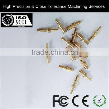 High Precision & Close Tolerance Machining (CNC) Lathe Machine Working Processing Custom Metal Parts Brass Screw Stem