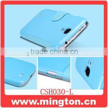 PU leather and plastic phone case for Samsung i9500