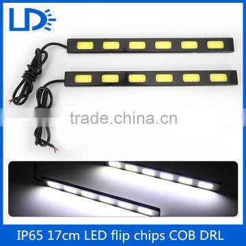 Hot sale new cob drl 12v waterproof 7w led car daytime running light