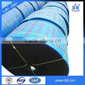 Endless rubber conveyor belt, endless cotton belt