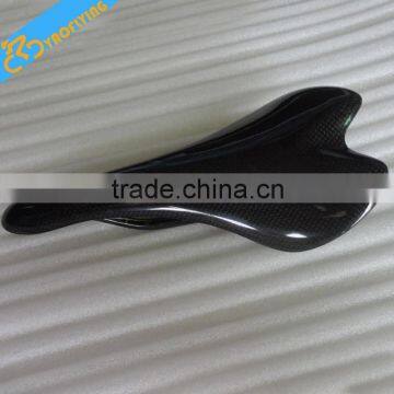 2015 New Arrival Small Size Road Bike Saddle,black Carbon Saddle Bicycle Saddle Finished Glossy