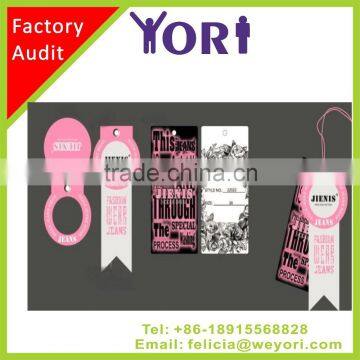 Yori High Quality Drink Bottle Hang Tag Label