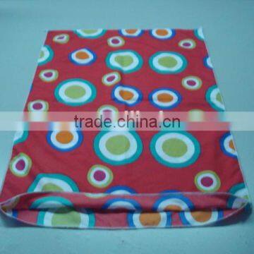 Full open overlocking Microfiber Printed Pillow SHELL