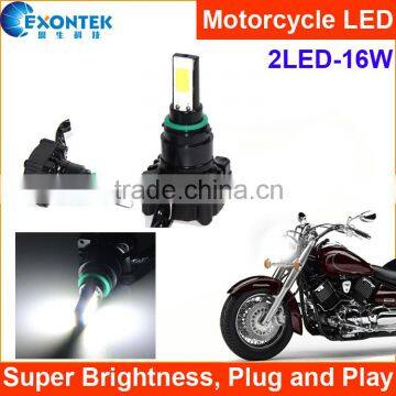 2016 new arrivals motorcycle tuning parts LED headlmap for motorcycle with 1 year warranty