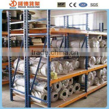Powder coating finished fabric storage rack