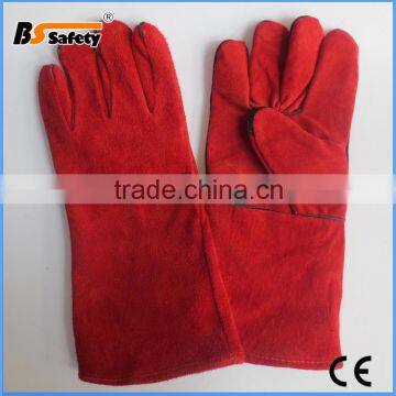 BSSAFETY Cowhide leather nomex fire gloves