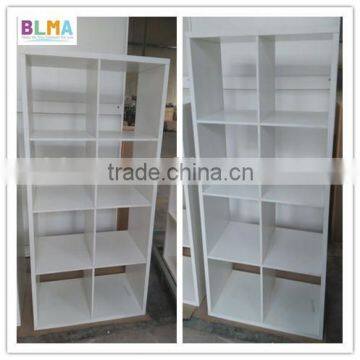 Cheap wooden library wall bookcase for home furniture