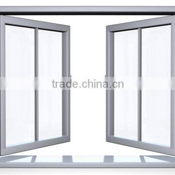 Aluminum casement window drawing/aluminum window frame