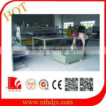 High quality concrete block board manufacturing process