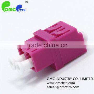 fiber optic LC PC OM4 DX adapter from factory