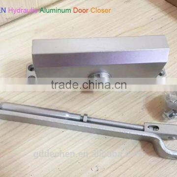 Chain Supplier Hot Sale Aluminum Alloy Materail Door Closer Sliver Door Closer