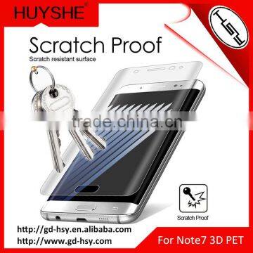 HUYSHE Samsung Galaxy Note7 3D PET Film Full Cover Screen Protector photo-4