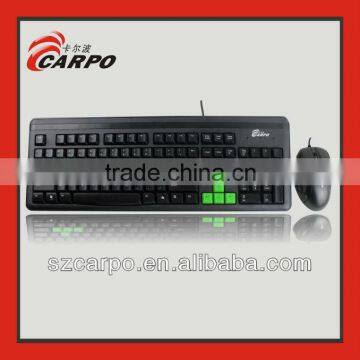 Express Alibaba computer accessories wired mouse keyboard combo T800