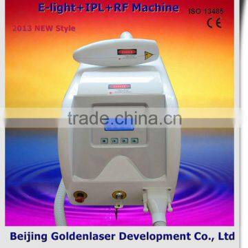 2013 New Design Multi-Functional Beauty Equipment Skin Tightening E-light+IPL+RF Machine Alma Duet Laser Wrinkle Removal