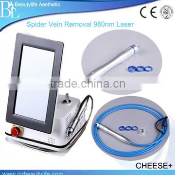 2016 980nm diode laser vascular removal machine with high frequency