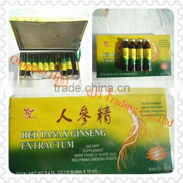 Oral liquid Red Panax Ginseng Extract