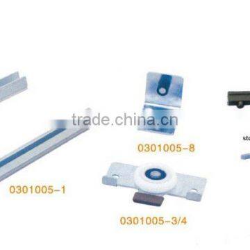 Hot Sales Furniture Wardrobe Sliding Door Roller Fittings for Sliding Wardrobe Closet Door System photo-6