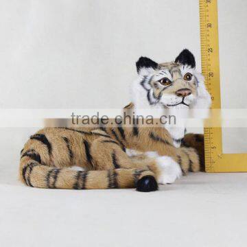 unstuffed plush animal tiger toy new year electronic gift items for men