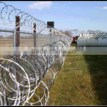 stainless steel concertina razor blade barbed wire