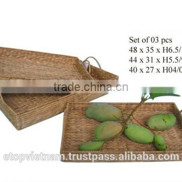 Water hyacinth baskets (skype : July.etop)