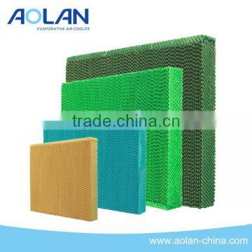 industrial cooling pad / greenhouse evaporative cooling pad / evaporative cooling cellulose pad cooler