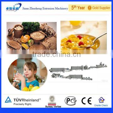 Automatic Instant Breakfast Cereals Corn Flakes Making Machine