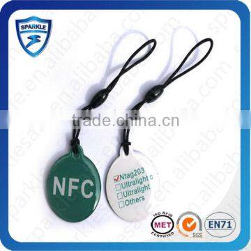 High Quality Sparkle Safe Passsive PVC RFID Tag photo-3