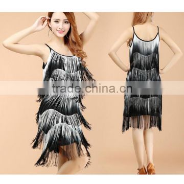 New Design Dance wear Adult Latin Dance Dresses Women