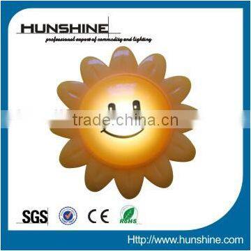 energy saving sunflower clap light night light projector