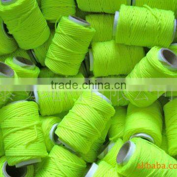 high density braided glass fibre rope for shoes