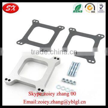 Square Aluminum 4150 CNC Milling Spacer For Air & Fuel Carburetors Accessories photo-4