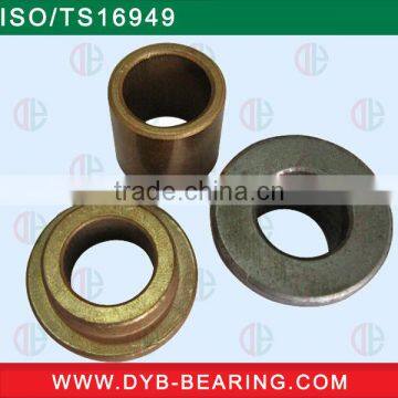 produce customized Oilite fan bush bearing Powder sinterised bushing/Sintered Bronze Bearing Bush