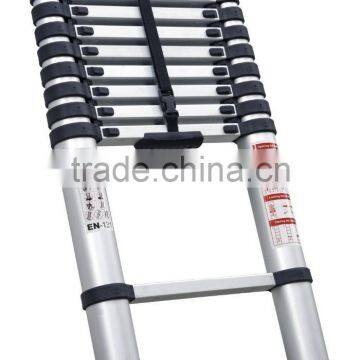 EN131 3.2m aluminium telescopic single ladder