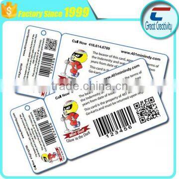 Plastic PVC Scratch off Card Manufacturer